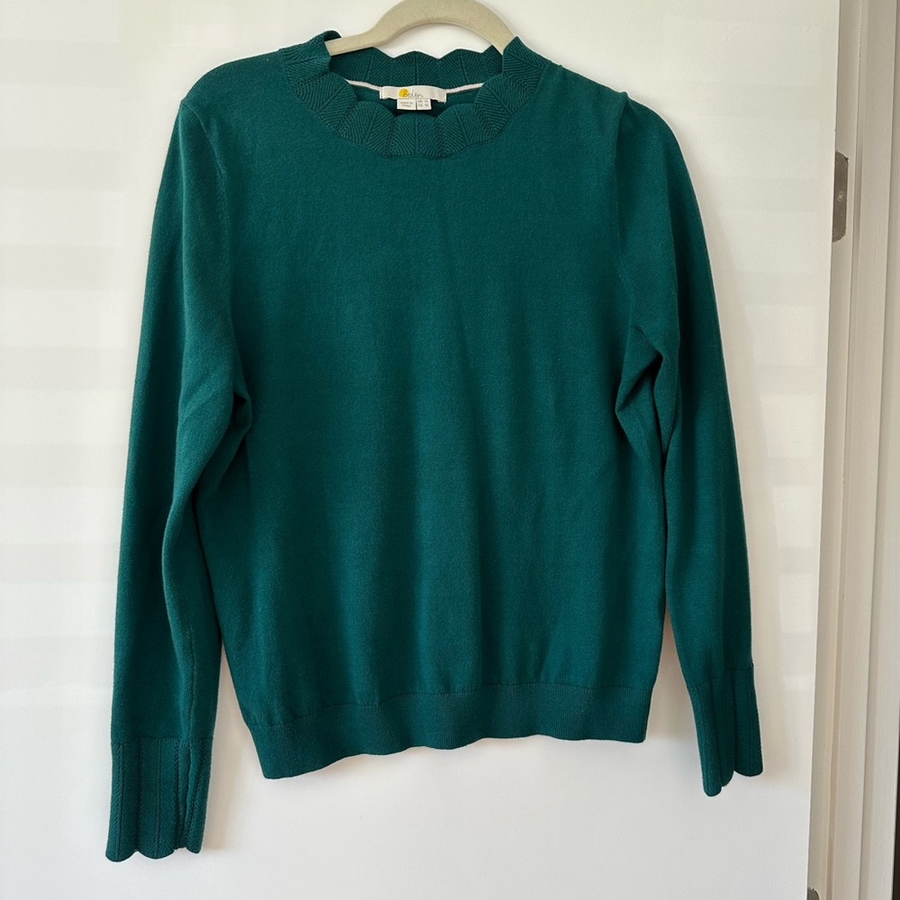 Biden Hambleden Scallop Sweater